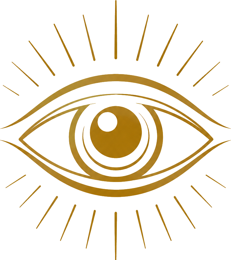 Logo Guarda meglio - color oro- sfondo trasparente